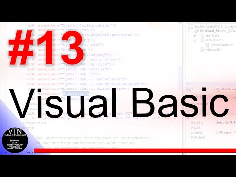 13  VISUAL BASIC   Tutorial  ( Operators )