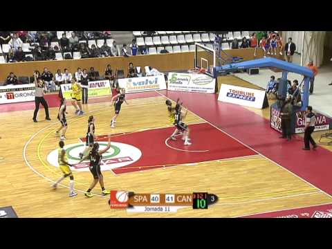 Liga Femenina Jornada 6 Gran Canaria 2014 vs Mann Filter