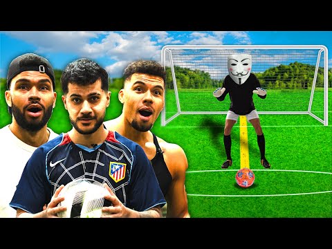 Video Thumbnail: FUßBALL CHALLANGE MIT @HamedLoco !!! (GAME MASTER STALKT UNS)