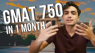 750 on the GMAT in 1 Month (with FREE study plan PDF)