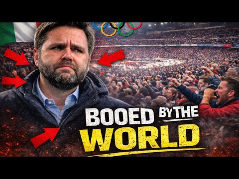 JD Vance HUMILIATED at Olympics as Entire Stadium BOOS Him in Milan
