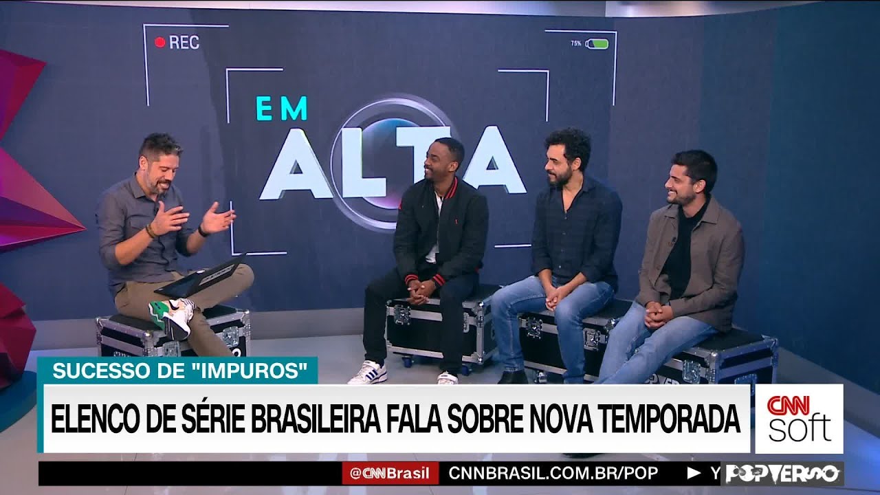 Em Alta: elenco de "Impuros" dá detalhes de nova temporada | Popverso CNN