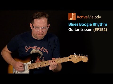 Blues Boogie Rhythm Guitar Lesson (With Lead Licks) - EP152