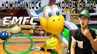 Mario Tennis Aces - How to Unlock Koopa Troopa! Gameplay! Walkthrough! & More!