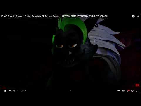 Roxanne Wolf getting hit by a go kart but...