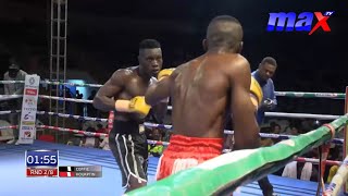 Gabriel Coffie Vs Komlagan Houkptin  - Fight Night 19 At The Bukom Boxing Arena