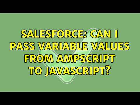 Salesforce: Can i pass variable values from ampscript to javascript?