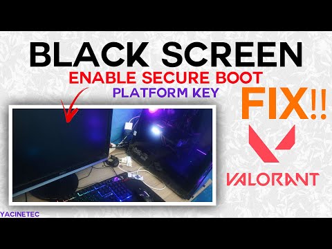 Black Screen Problem Duo To Enable Secure Boot FIX!!