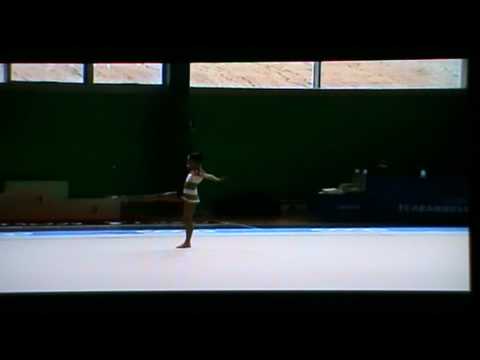 Giorgia Pepe corpo libero campionato interregionale di categoria 2010