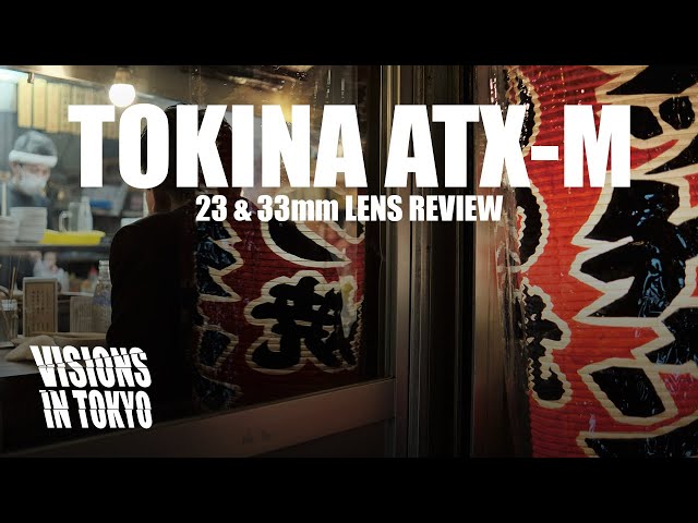 Vidéo teaser pour Tokina ATX-M 23 & 33mm F1.4 review for Fujifilm X-Mount. Video, timelapse & street photo Samples