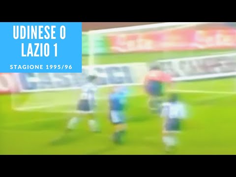 25 ottobre 1995: Udinese Lazio 0 1