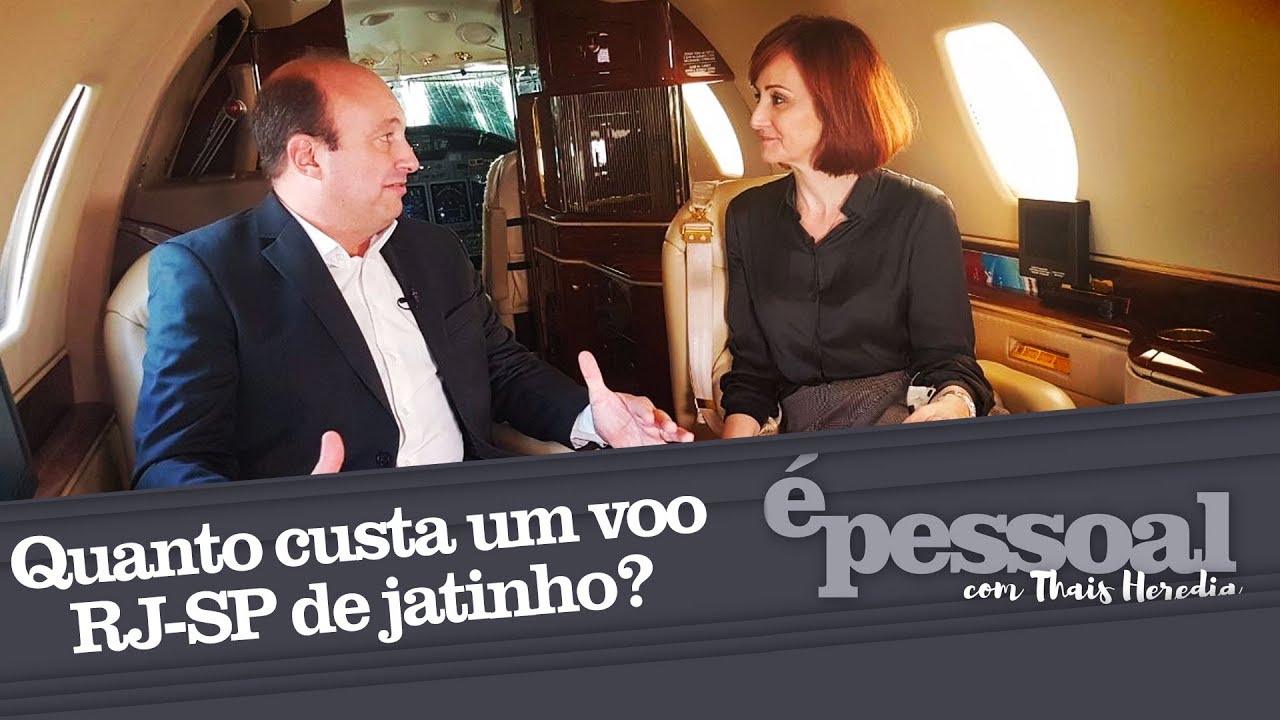 QUANTO CUSTA UM VOO RJ-SP DE JATINHO? | É PESSOAL COM THAIS HEREDIA #9