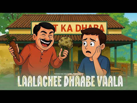 लालची ढाबे वाला | laalachee dhaabe vaala hindi kahaniya Anime moral stories