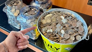 Cashing in QUARTERS💰My LARGEST CASH IN EVER! 