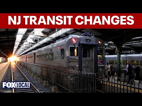 NJ Transit service disruptions now in effect