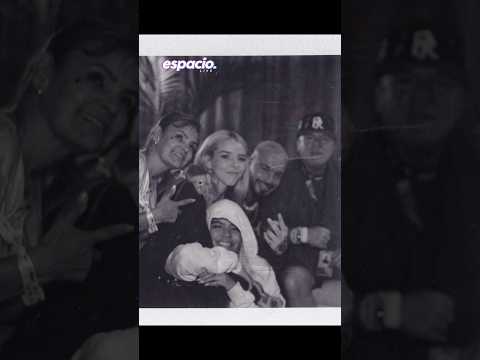 #RARE POLAROIDS OF #YOUNGMIKO WITH #KAROLG AND #JBALVIN 🩷 #KAROLG FAMILY ✨ #newyork #dodgerstadium