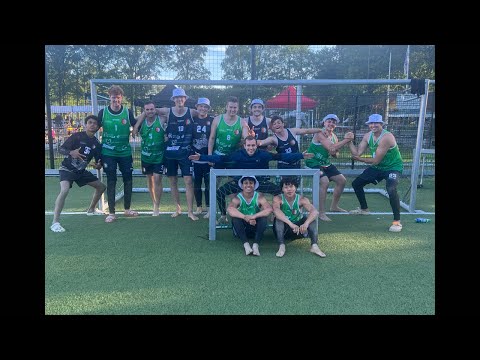 Beach toernooi klaverblad 2024 Finale Handbal Tilburg HS1 - Feyenoord beach HS