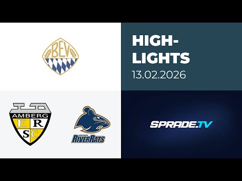 13.02.2026 - Highlights - ERSC Amberg vs. ESC Riverrats Geretsried