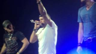 Luke Bryan,Flordia Georiga Line, Cole Swindell Mix of songs - Peoria Civic Center Peoria IL 6-13-13