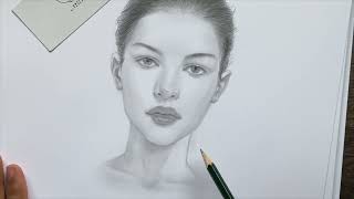 دورة رسم البورتريه بالرصاص للمبتدئين