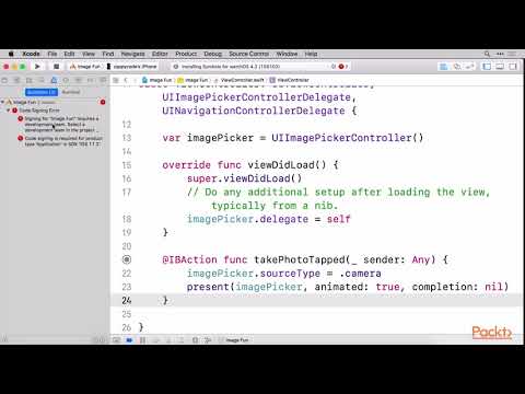 Working with Camera and Images in iOS Apps The Course Overview | packtpub com
