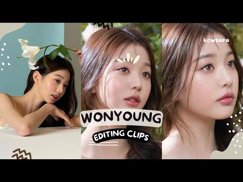Wonyoung Editing Clips (cute) 4k