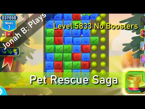 Pet Rescue Saga Level 5833 No Boosters