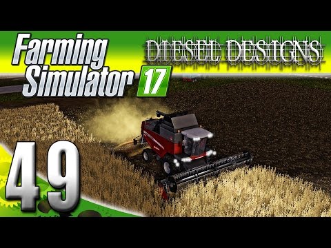 Farming Simulator 2017 Gameplay :EP49: Night Harvest!! (PC HD Goldcrest Valley)