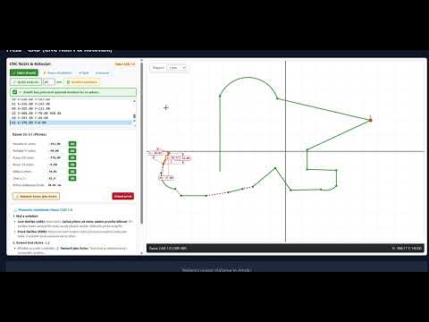 Drawing and Milling in the Online CAD Simulator