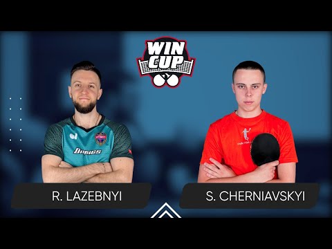 13:15 Ruslan Lazebnyi - Serhii Cherniavskyi West 2 WIN CUP 18.07.2024 | TableTennis WINCUP