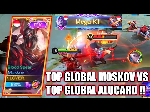 TOP GLOBAL MOSKOV DI AJAK MAIN BAR BAR, AUTO BANTAI BOY !! - MOBILE LEGENDS