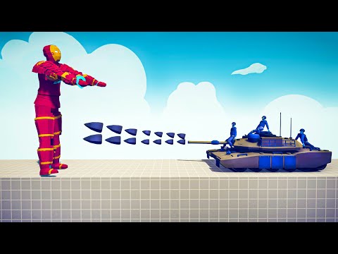 IRON MAN vs EVERY GOD - Totally Accurate Battle Simulator TABS