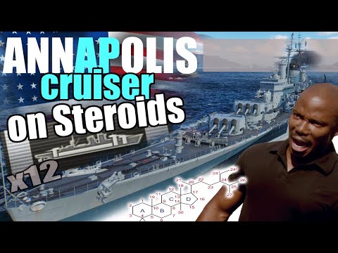 Annapolis - 326 K DMG 12 Citades - World of Warships