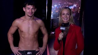 Billy Quarantillo: 'It Was Inevitable That I Would Get the Win' | UFC 282 Quick Hits w/ Laura Sanko