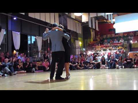  Marcelo Ramer  and  Selva Mastroti  are  dancing  to  the  tango  "  Como dos extraños  "  in  2019