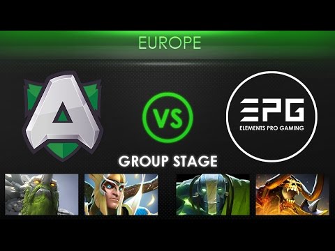 Alliance vs Elements Pro Gaming - Kiev Major Europe Qualifier: Group Stage - @BreakyCPK @CC&C