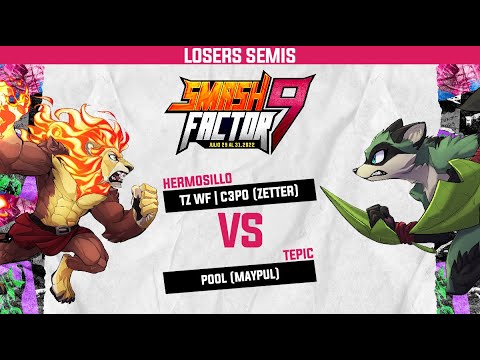 TZ WF | C3PO (Zetterburn) vs Pool (Maypul) | Losers Semis | Smash Factor 9