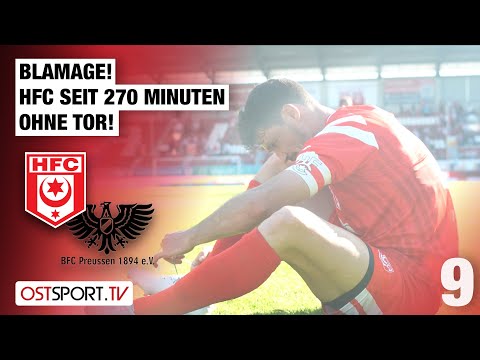 DISGRACEFUL! HFC without a goal for 270 minutes: Hallescher FC vs. BFC Preussen | Regionalliga No...