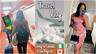 FINALLY TRAVELING FROM NIGERIA 🇳🇬TO CANADA🇨🇦|TRAVEL VLOG✈️|TRIP TO TORONTO|VLOG#39