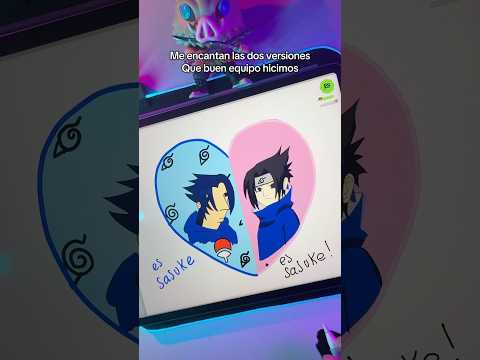 I thought I was drawing with a pro… #naruto #sasuke #drawing #digitalart #multiplayer