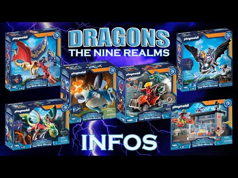 Playmobil ® Dragons The Nine Realms ™ Neue Playsets 2022 - Info mit Bildern