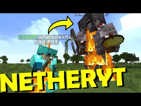 xMelonekMaX -  NETHERITE vs. DIAMOND |  PVP in Minecraft 1.16.2 |  Which armor is better?