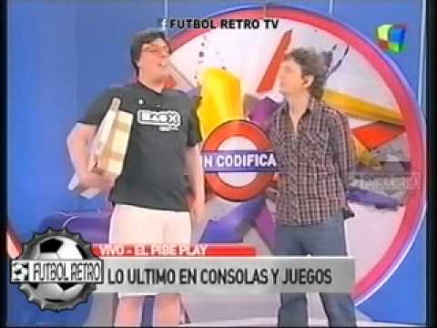 Pibe Play y el Peter Beer Elevation en Sin Codificar 2010 FUTBOL RETRO TV