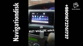 TOYOTA NSZT-W61G radio unlock ERC code #NSZT #ERC #navigationdisk