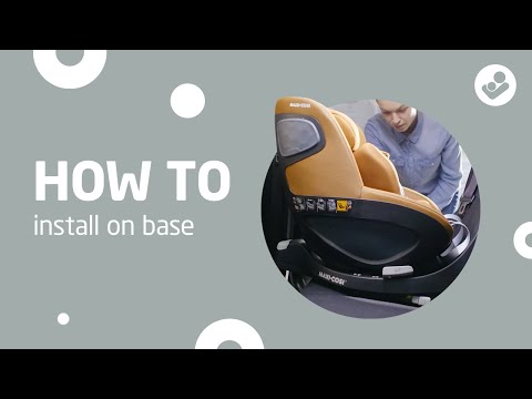 Maxi-Cosi Pearl 360 i-Size automobilinė kėdutė Authentic Pilkas 0-18 kg video