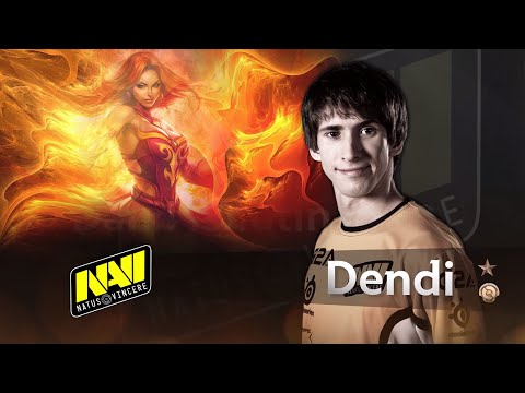 Dendi (Lina) Gameplay