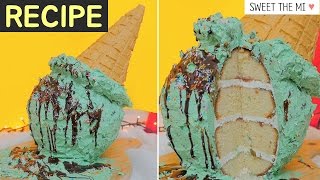 [설명] 🍦자이언트 아이스크림 케이크 만드는 법 [스윗더미 . Sweet The MI]