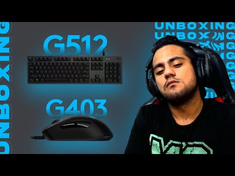 Unboxing of g403 and g512 ||Unboxing video