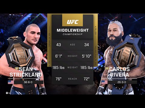 UFC 5 Career Mode Episode 12 - HOW DID WE END UP FIGHTING SEAN STRICKLAND FOR THE MIDDLEWEIGHT BELT?