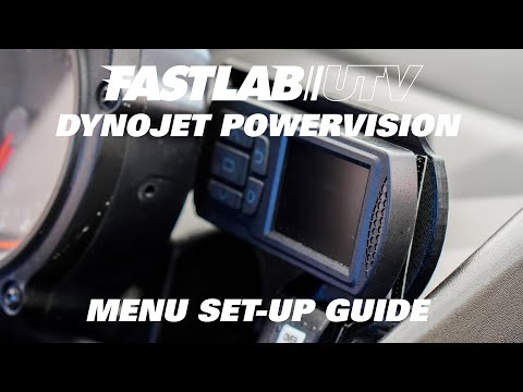 DynoJet Powervision Menu Set-up Guide - Can-Am X3